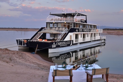 Lake Kariba houseboat